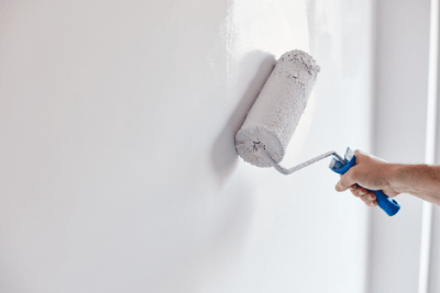 Peinture intérieure d'une maison dans le Brabant wallon