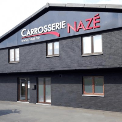 Peinture extérieure d’une façade d’entreprise à Gembloux